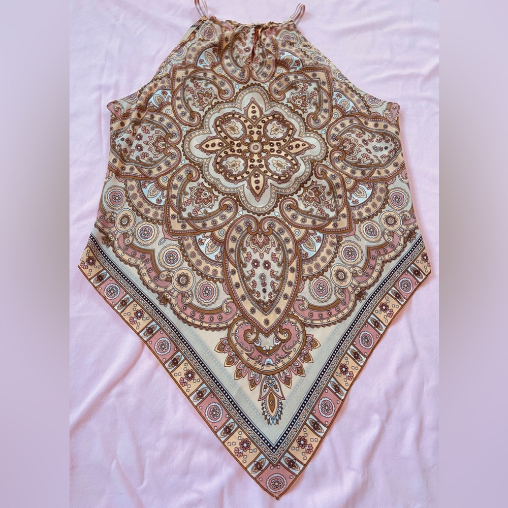 Robert Graham Halter Handkerchief Top